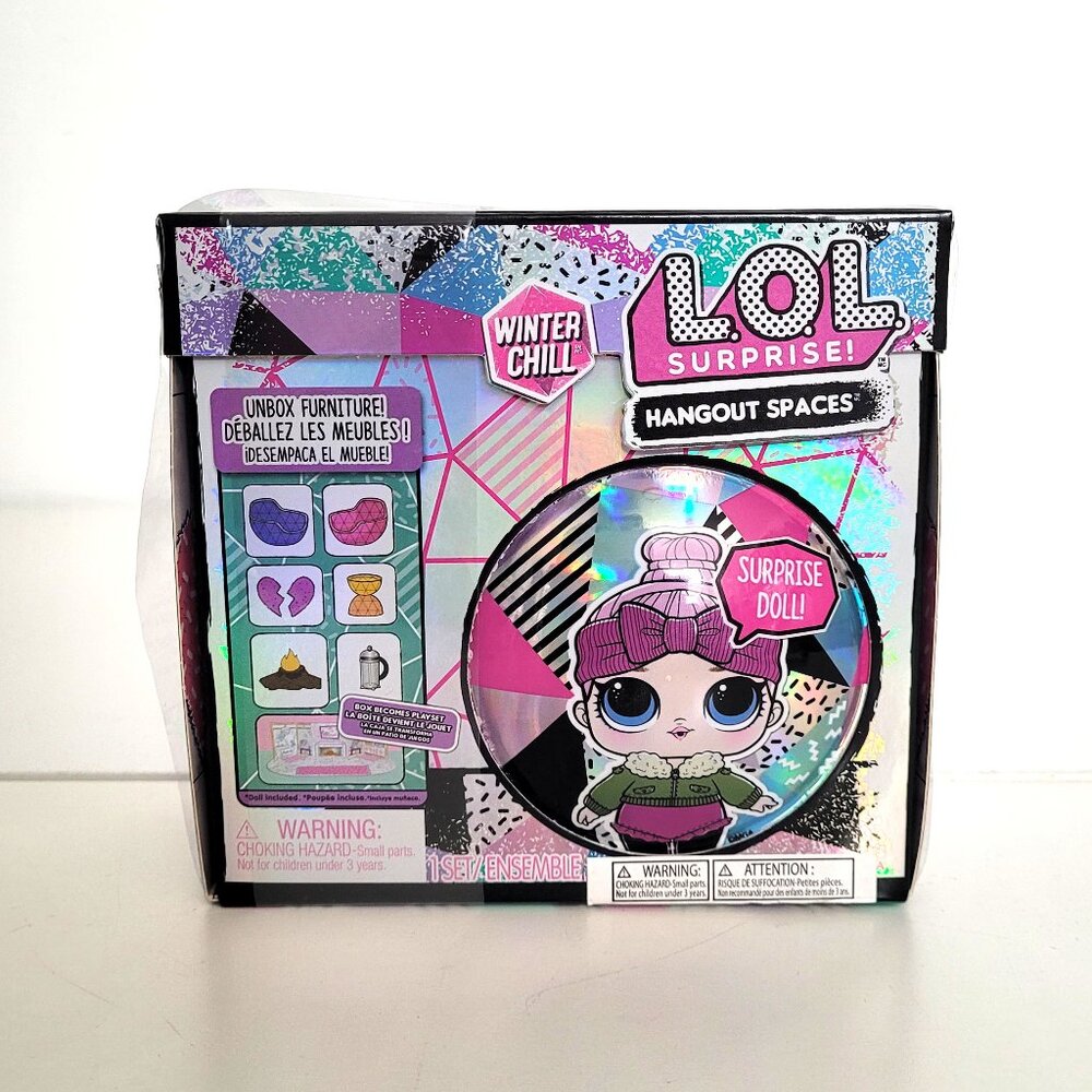 LOL Surprise Winter Chill Hangout Space Furniture with Cozy Babe Doll - BNIB